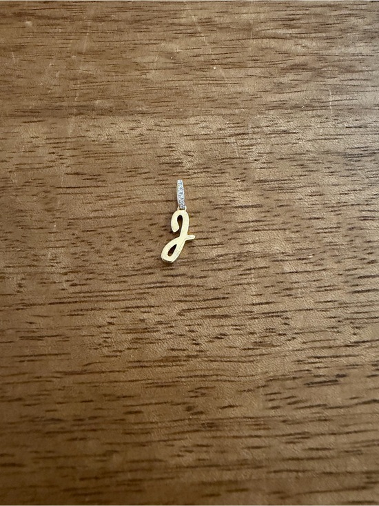 Ring Concierge Jewelry - Ring Concierge "J" Script Initial Pendant